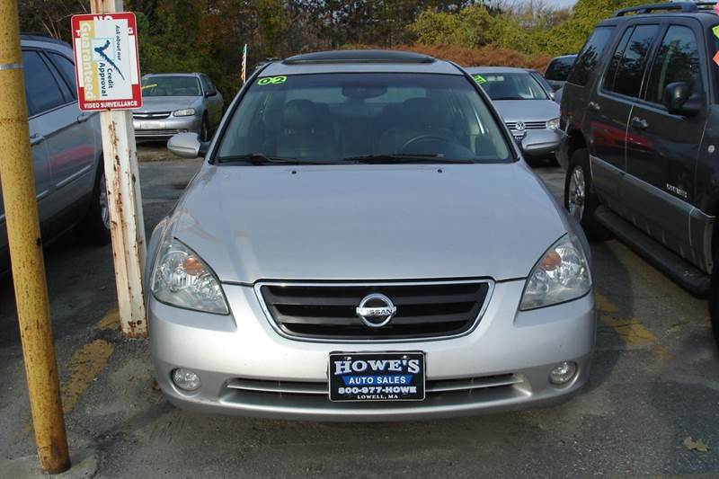 2002 Nissan Altima for sale at Howe's Auto Sales in Lowell MA