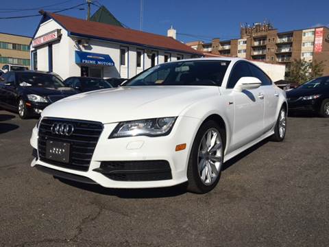 2012 Audi A7 for sale at PRIME MOTORS LLC in Arlington VA