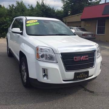 2014 GMC Terrain for sale at WEB NIK Motors in Fitchburg MA
