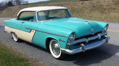 1955 Plymouth Belvedere for sale at Berk Motor Co in Whitehall PA