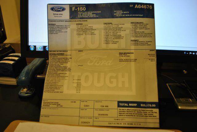 2012 Ford F-150 for sale at TJ AUTO in Brooklyn NY