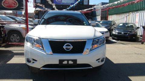 2013 Nissan Pathfinder for sale at TJ AUTO in Brooklyn NY