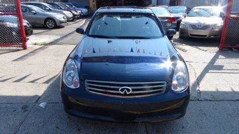 2005 Infiniti G35 for sale at TJ AUTO in Brooklyn NY