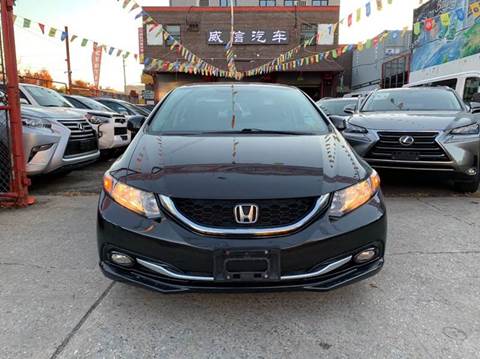 2013 Honda Civic for sale at TJ AUTO in Brooklyn NY