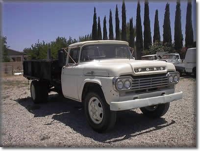 1959 Ford Dump Truck