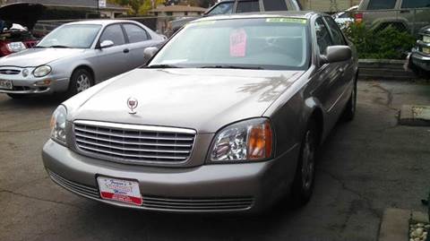 2002 Cadillac DeVille for sale at Fraziers Sturtevant Motors in Sturtevant WI