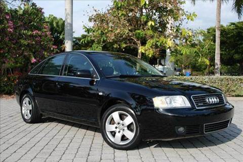 2002 Audi A6 for sale at Auto Quest USA INC in Fort Myers Beach FL