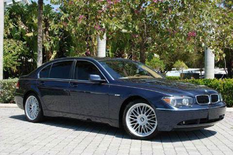 2003 BMW 7 Series for sale at Auto Quest USA INC in Fort Myers Beach FL