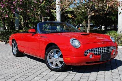 2002 Ford Thunderbird for sale at Auto Quest USA INC in Fort Myers Beach FL