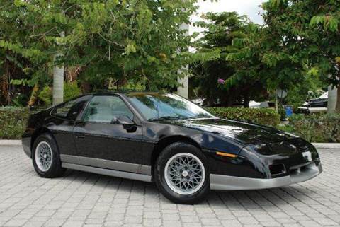 1987 Pontiac Fiero for sale at Auto Quest USA INC in Fort Myers Beach FL