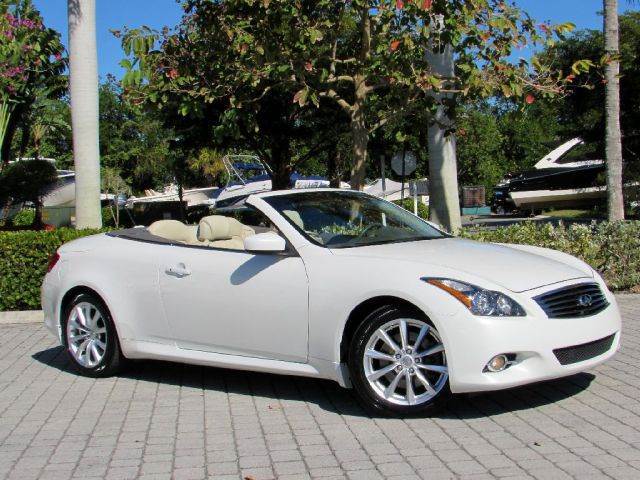 2011 Infiniti G37 Convertible for sale at Auto Quest USA INC in Fort Myers Beach FL