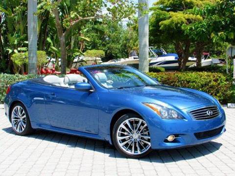 2012 Infiniti G37 Convertible for sale at Auto Quest USA INC in Fort Myers Beach FL