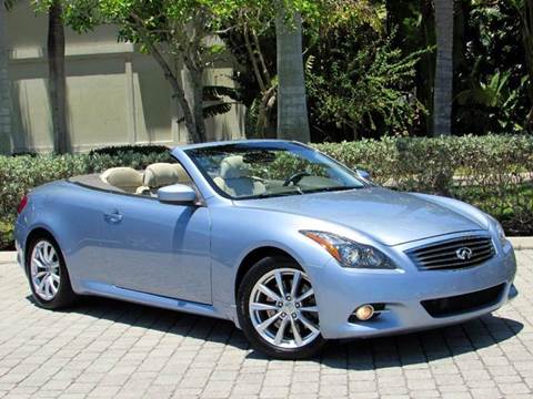 2013 Infiniti G37 Convertible for sale at Auto Quest USA INC in Fort Myers Beach FL