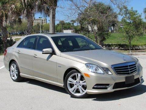 2012 Mercedes-Benz E-Class for sale at Auto Quest USA INC in Fort Myers Beach FL