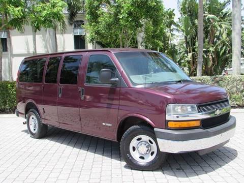 2004 Chevrolet Express Passenger for sale at Auto Quest USA INC in Fort Myers Beach FL
