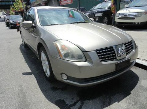2005 Nissan Maxima for sale at MOUNT EDEN MOTORS INC in Bronx NY