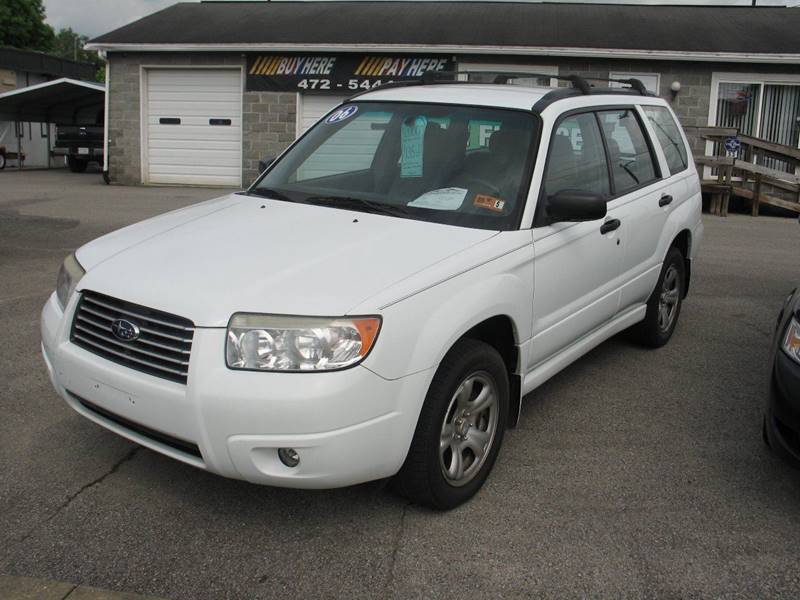 2006 Subaru Forester for sale at RACEN AUTO SALES LLC in Buckhannon WV