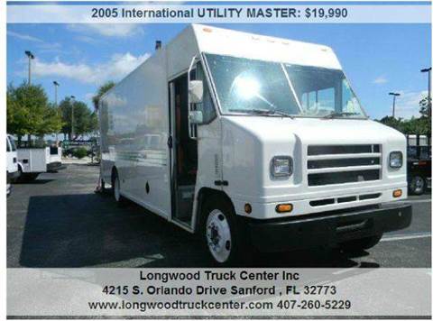 2005 International UTILITY MASTER for sale at Longwood Truck Center Inc in Sanford FL