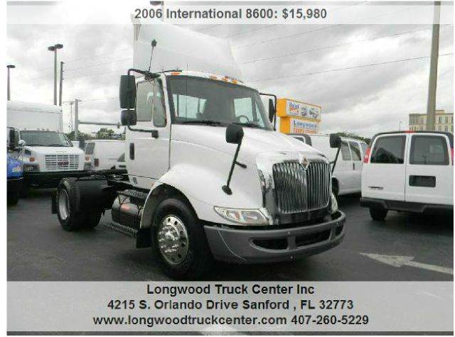 2006 International 8600 for sale at Longwood Truck Center Inc in Sanford FL