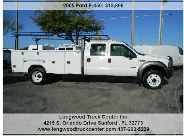 2005 Ford F-450 for sale at Longwood Truck Center Inc in Sanford FL