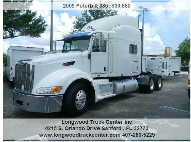 2009 Peterbilt 386 for sale at Longwood Truck Center Inc in Sanford FL