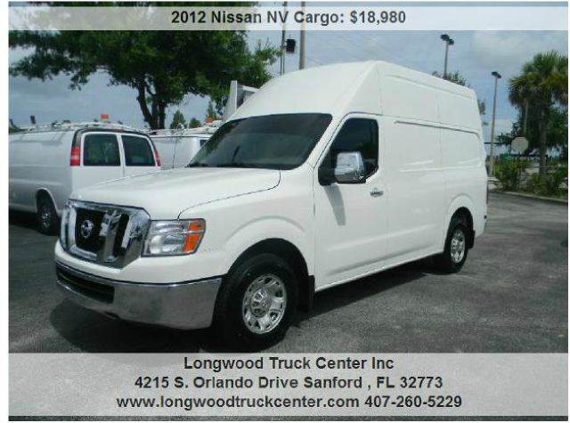 2012 Nissan NV Cargo for sale at Longwood Truck Center Inc in Sanford FL