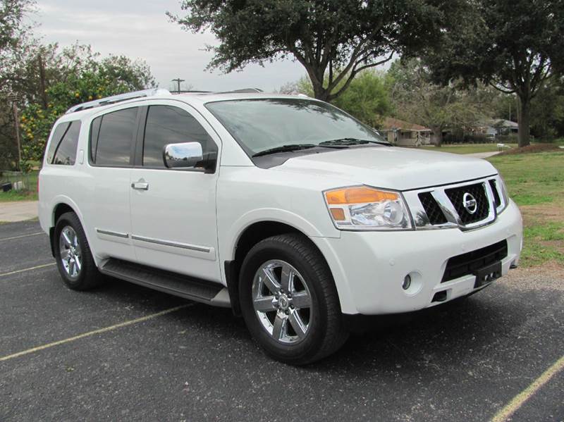 2013 Nissan Armada for sale at Rons Auto Sales in Stockdale TX