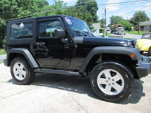 2010 Jeep Wrangler for sale at Flat Rock Motors inc. in Mount Airy NC