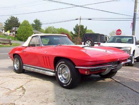 1966 Chevrolet Corvette for sale at Flat Rock Motors inc. in Mount Airy NC