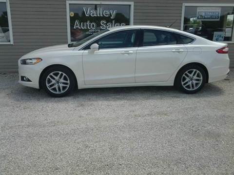 2014 Ford Fusion for sale at Valley Auto Sales in Fredonia KS
