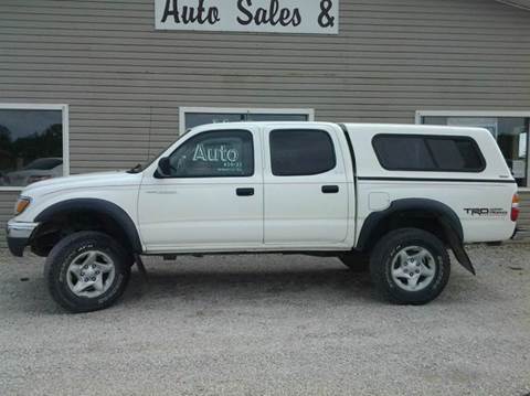 2002 Toyota Tacoma for sale at Valley Auto Sales in Fredonia KS