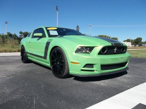 2013 Ford Mustang for sale at DELRAY AUTO MALL in Delray Beach FL