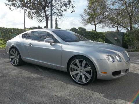 2005 Bentley Continental GT for sale at DELRAY AUTO MALL in Delray Beach FL