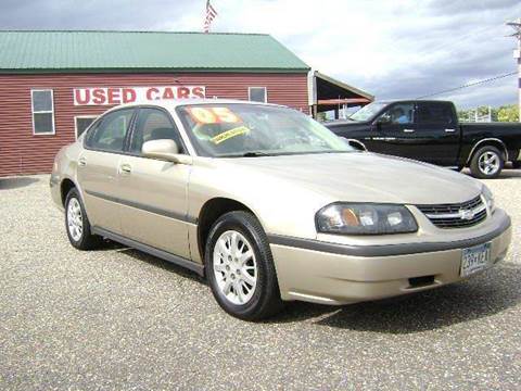 2005 Chevrolet Impala for sale at Country Side Car Sales in Elk River MN