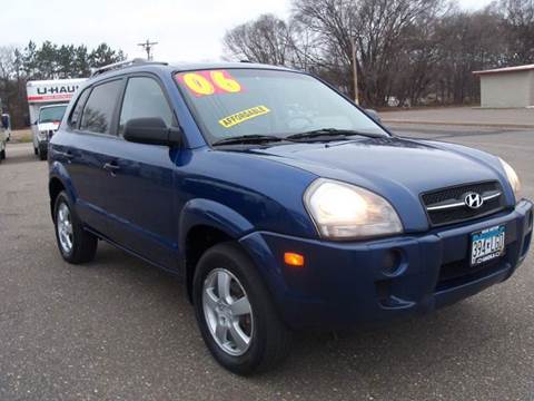 2006 Hyundai Tucson for sale at Country Side Car Sales in Elk River MN