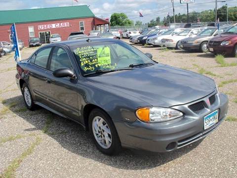 2004 Pontiac Grand Am for sale at Country Side Car Sales in Elk River MN