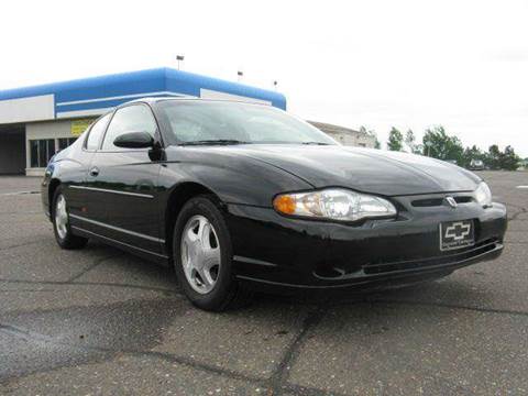 2001 Chevrolet Monte Carlo for sale at Bowties ETC INC in Cambridge MN