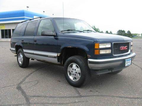 1995 GMC Yukon for sale at Bowties ETC INC in Cambridge MN