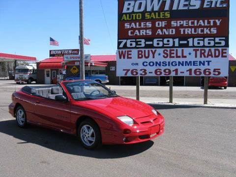 2000 Pontiac Sunfire for sale at Bowties ETC INC in Cambridge MN