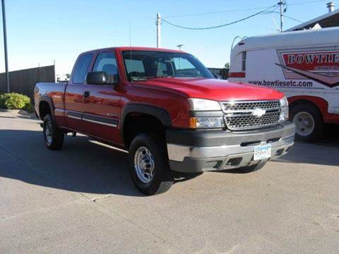 2005 Chevrolet Silverado 2500HD for sale at Bowties ETC INC in Cambridge MN