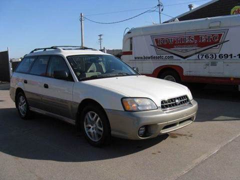 2003 Subaru Outback for sale at Bowties ETC INC in Cambridge MN