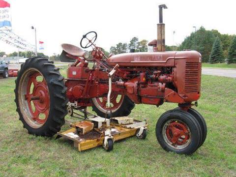 1950 McCormick Farmall for sale at Bowties ETC INC in Cambridge MN