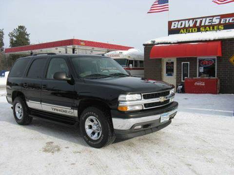 2005 Chevrolet Tahoe for sale at Bowties ETC INC in Cambridge MN