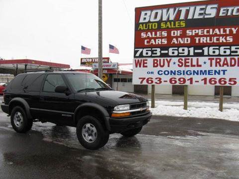 2004 Chevrolet Blazer for sale at Bowties ETC INC in Cambridge MN