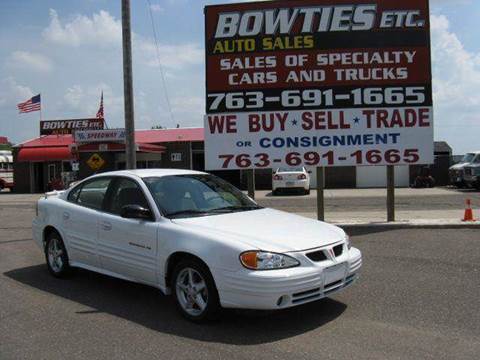 2001 Pontiac Grand Am for sale at Bowties ETC INC in Cambridge MN