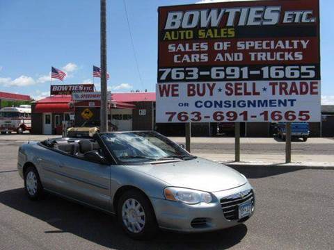 2004 Chrysler Sebring for sale at Bowties ETC INC in Cambridge MN