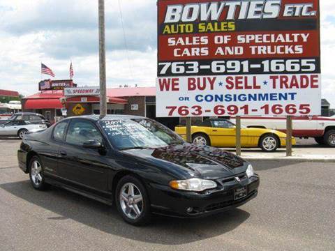 2004 Chevrolet Monte Carlo for sale at Bowties ETC INC in Cambridge MN