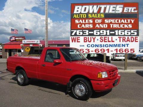 2001 Ford Ranger for sale at Bowties ETC INC in Cambridge MN