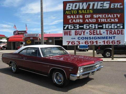 1966 Chevrolet Impala for sale at Bowties ETC INC in Cambridge MN