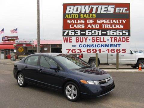 2008 Honda Civic for sale at Bowties ETC INC in Cambridge MN
